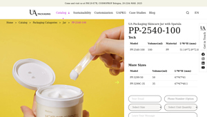 PP Cosmetic Jar Mono Material Cream Jar