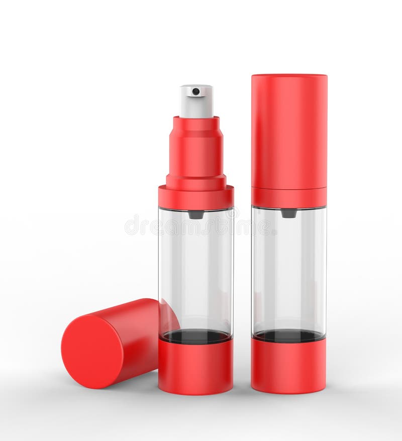 Cylinder PP Airless Pump Bottle