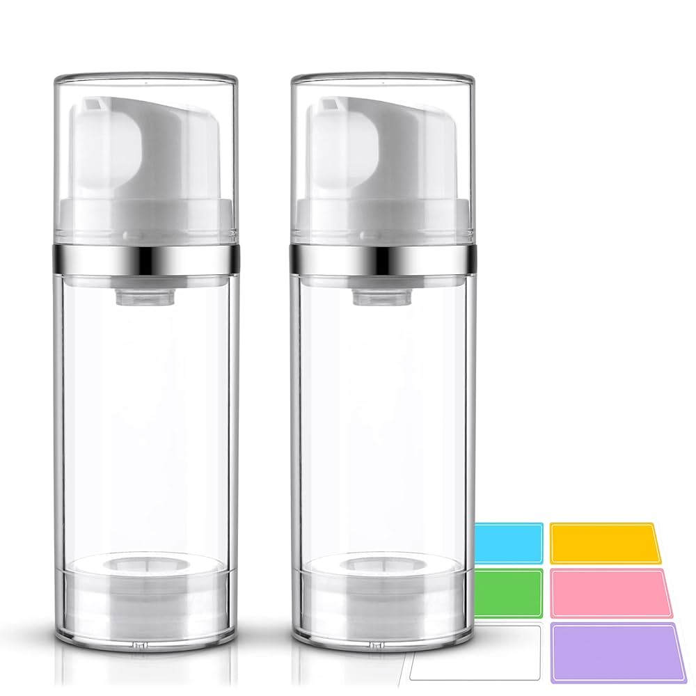 Magnetic Closure Airless Pump Bottle Cosmetic Bottle