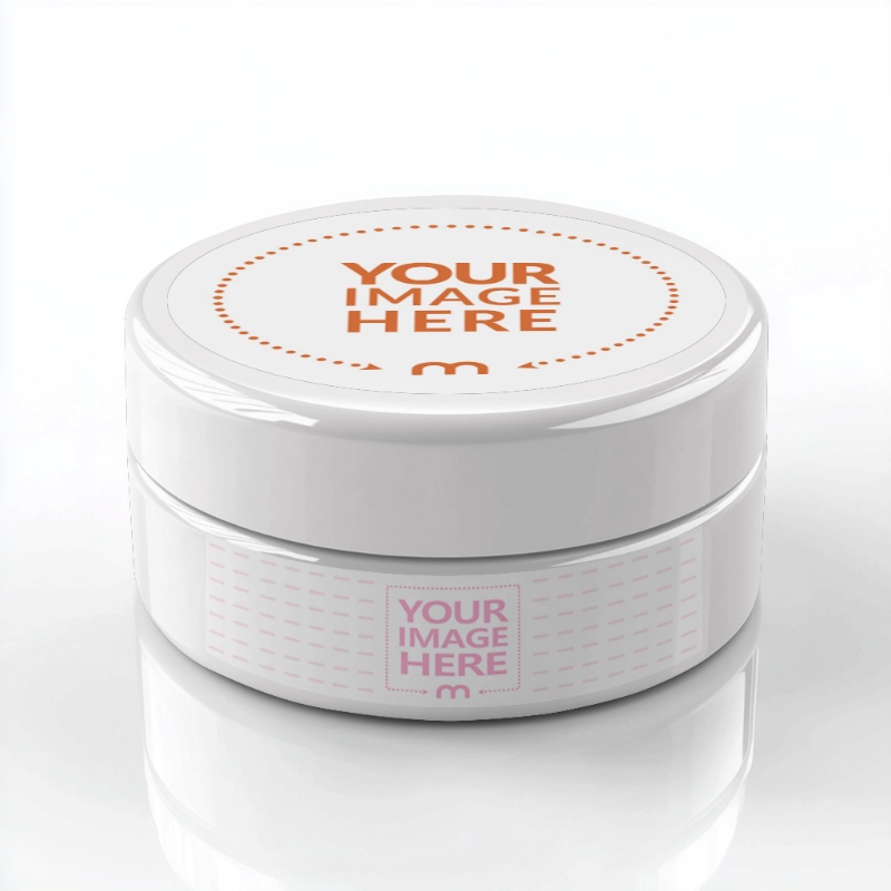 Round Recyclable PP Cosmetic Jar