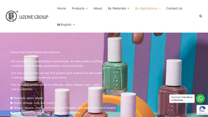 Glass Unique Empty Nail Polish Bottles