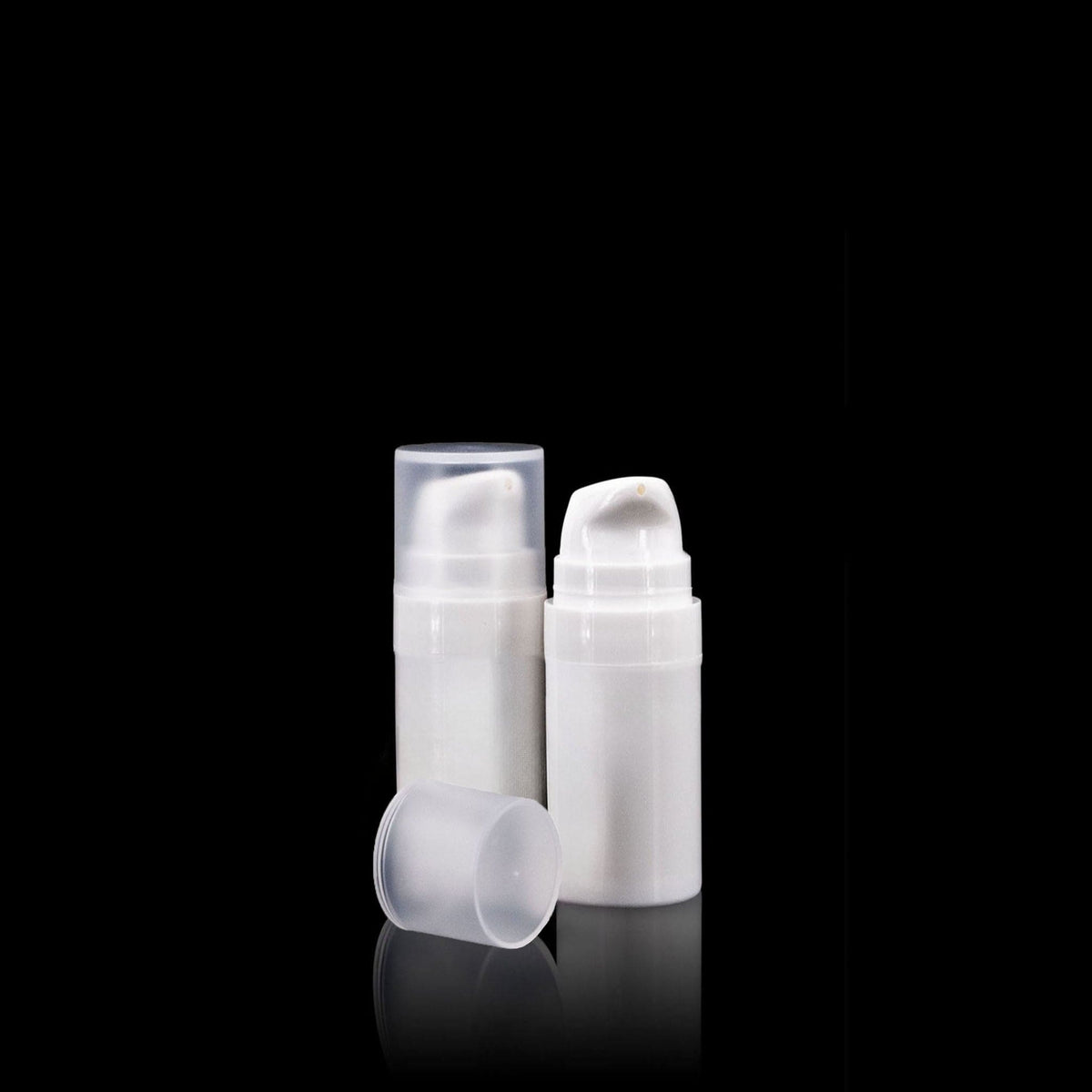 White PP Airless Cosmetic Pump Bottle Cosmetic Packaging