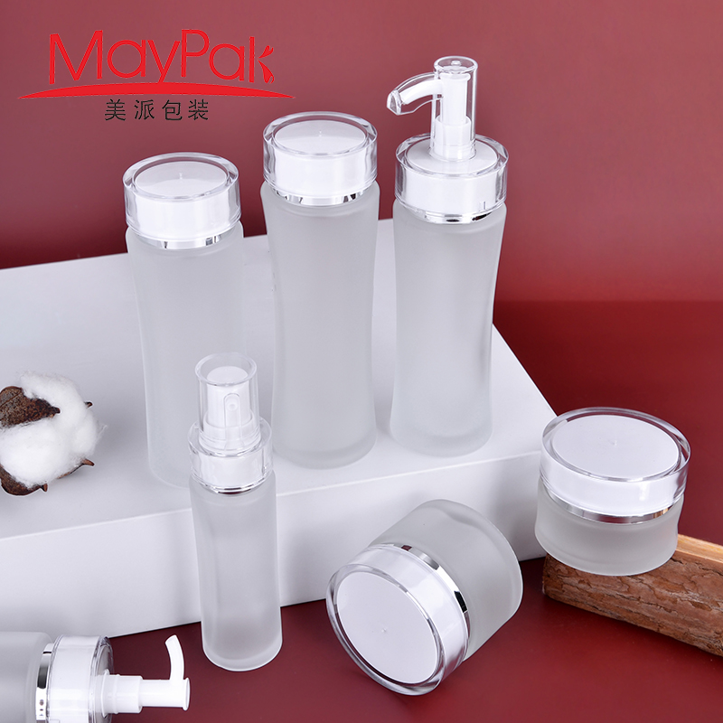 50g 100ml 200ml glass packaging for skincare collection