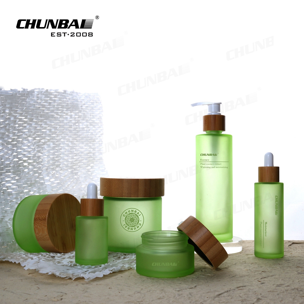 50g 100ml 200ml glass packaging for skincare collection
