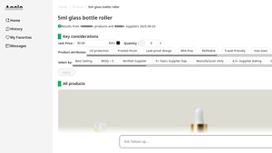 custom essential oil roll on glass bottles 5ml 10ml