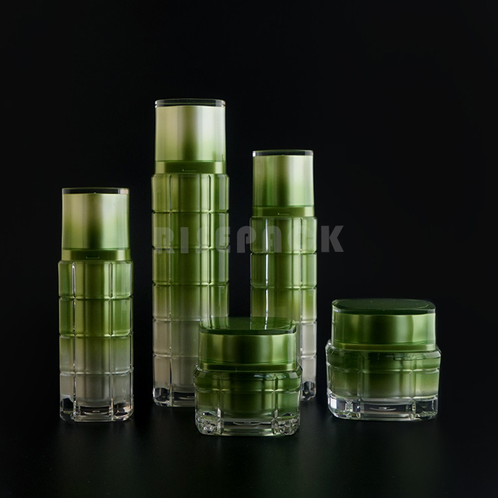 acrylic lotion cream bottle and jar cosmetic skincare packaging