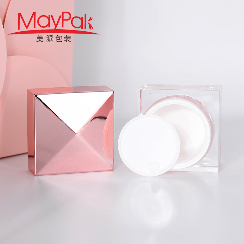 acrylic lotion cream bottle and jar cosmetic skincare packaging