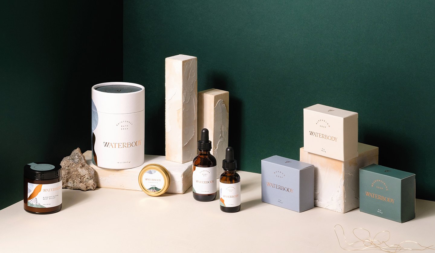 cosmetic packaging luxury kit