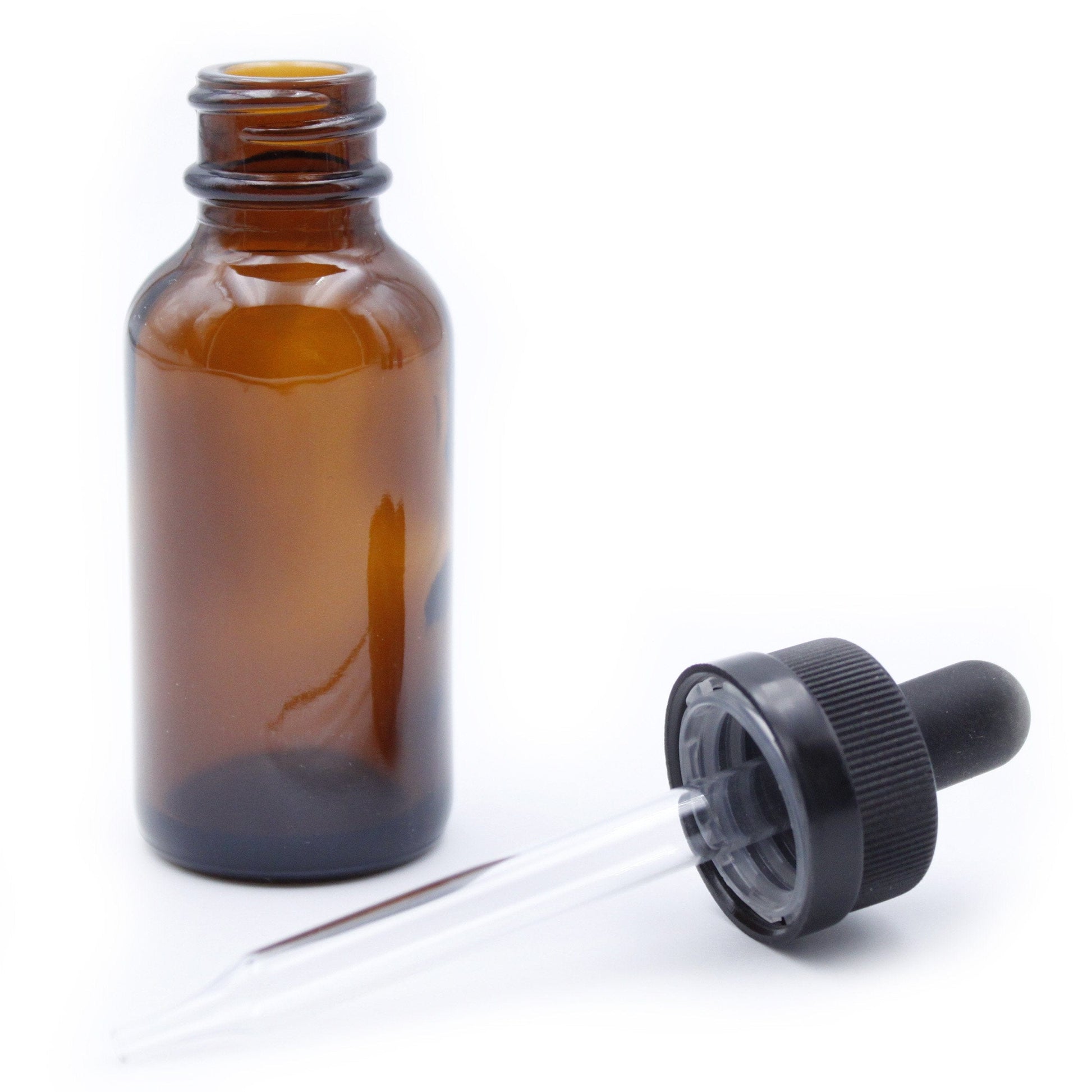 custom child resistant glass bottle with dropper