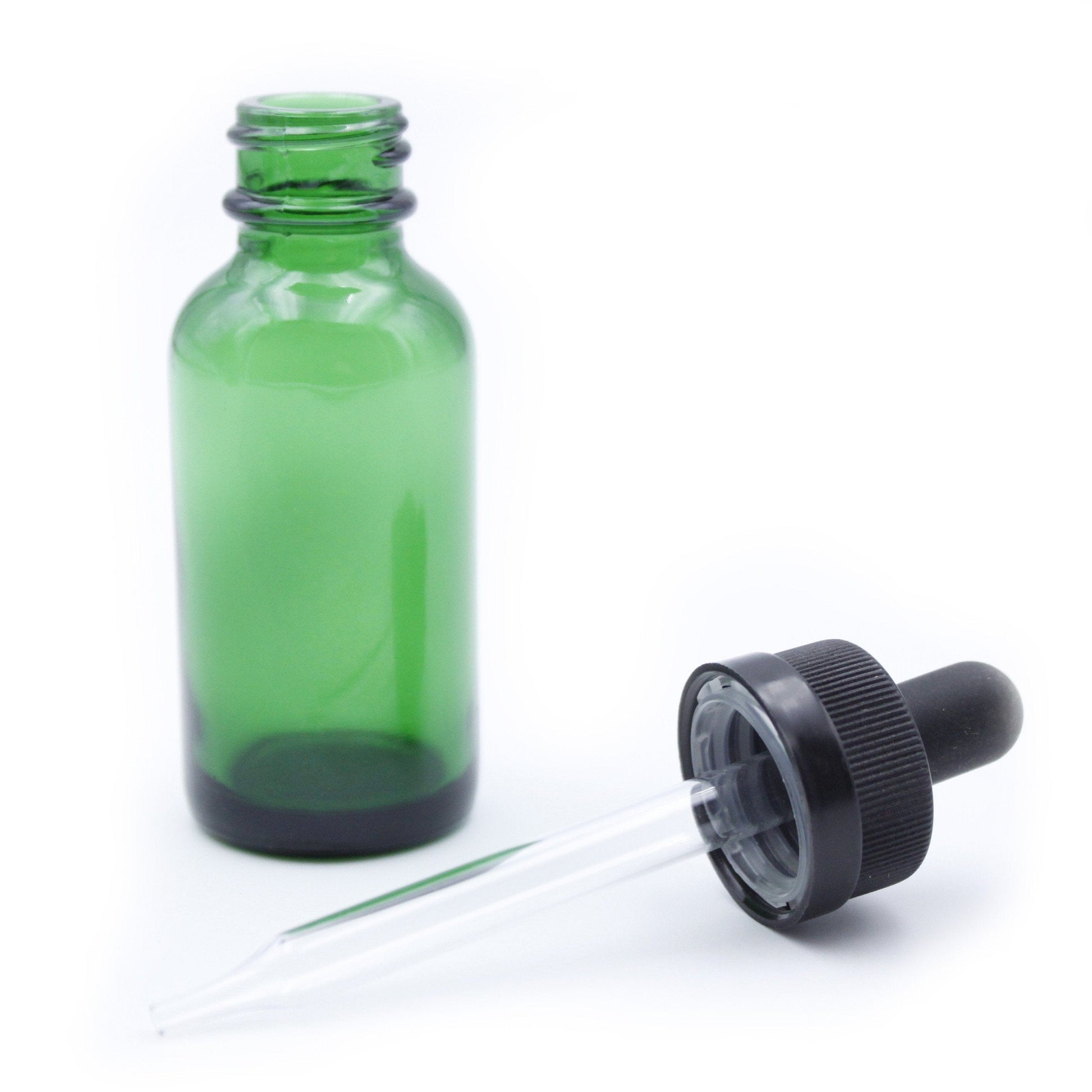 custom child resistant glass bottle with dropper
