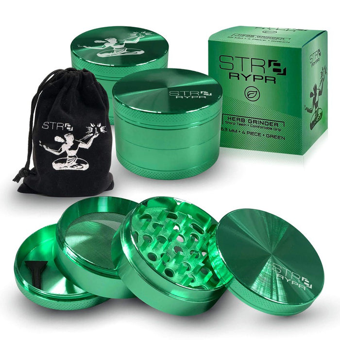 custom colorful smell proof cannabis aluminum grinders