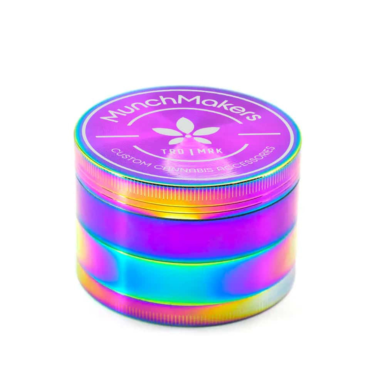 custom colorful smell proof cannabis aluminum grinders
