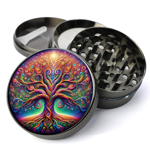 custom colorful smell proof cannabis aluminum grinders