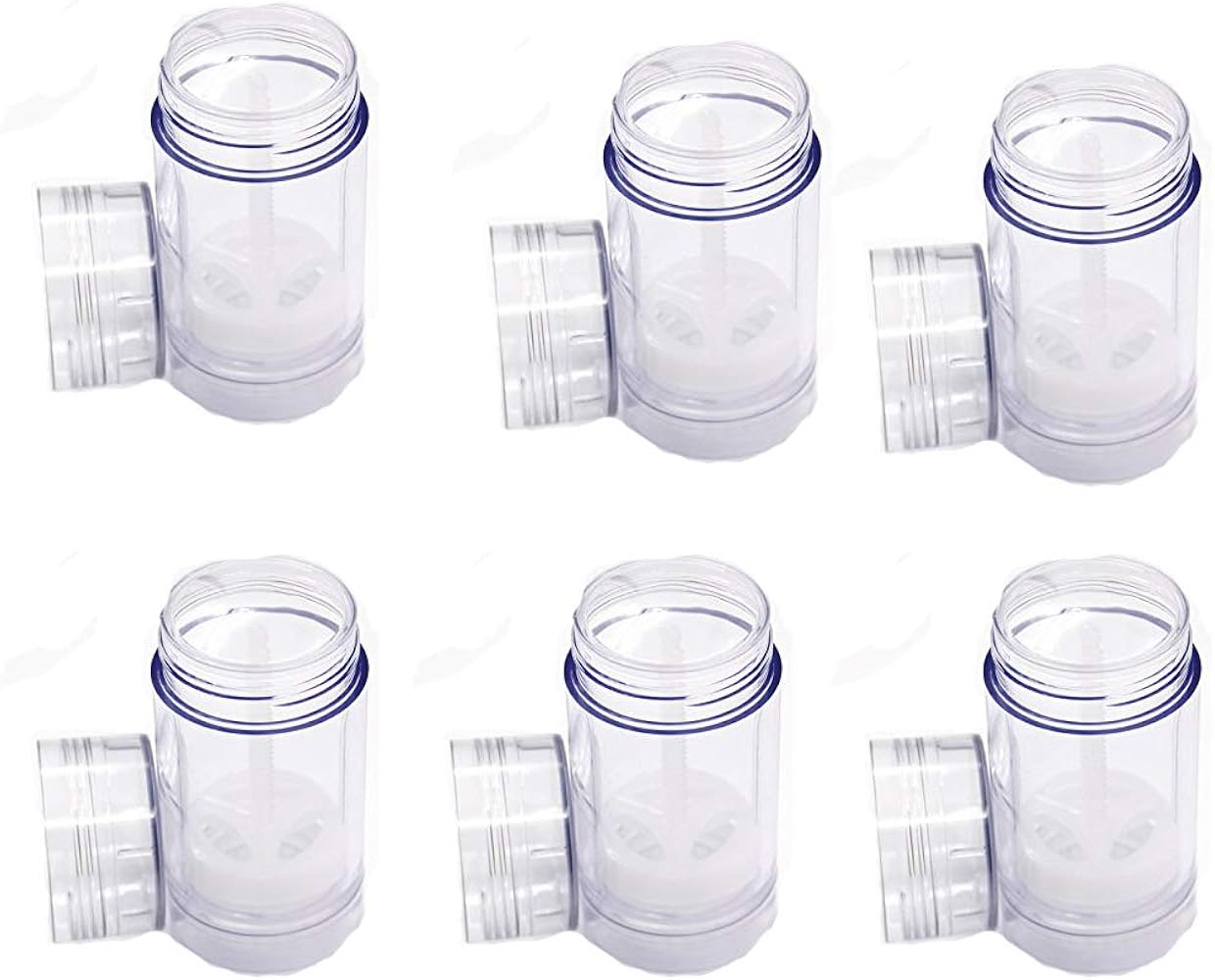 custom deodorant stick bottle empty round plastic 40ml twist upl