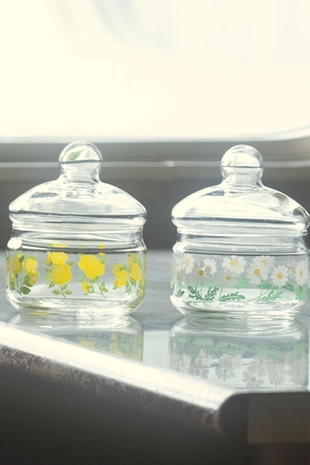 custom frosted glass stash flower jars