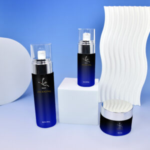 Featured image for the custom gradient glass skincare packaging set " guide