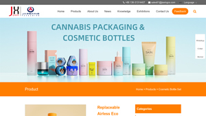 replaceable inner core cosmetic packaging jar 50g