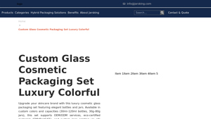 cosmetic packaging luxury kit