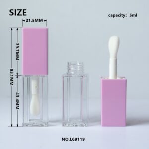 Featured image for the new colorful plastic lip gloss tube 4 5ml square round guide