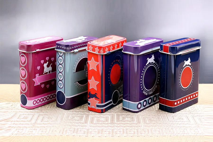 new design tin cases with secure lids for premium customization