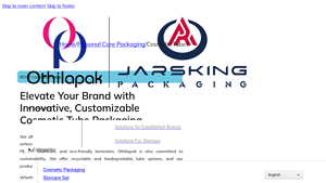 airless sunscreen tube packaging factoryl