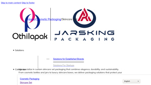 cosmetic packaging luxury kit