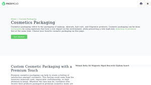 cosmetic packaging luxury kit