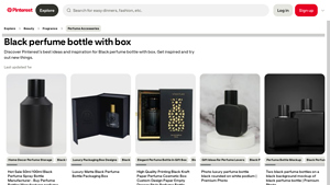 luxury perfume spray bottle with elegant gift box