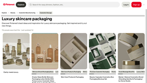 custom skincare products luxury packaging with box
