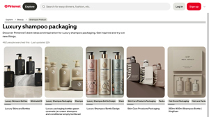 luxury shampoo and conditioner bottles