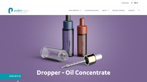 custom child resistant glass bottle with dropper
