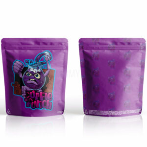 Featured image for the purple ziplock mylar bags with custom logo guide