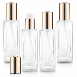 Featured image for the refillable square lotion pump bottles for foundation guide