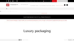 cosmetic packaging luxury kit