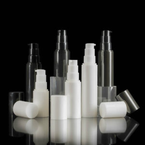 Featured image for the sustainable cosmetic packaging=Pp pcr airless pump bottles guide