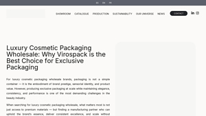 cosmetic packaging luxury kit