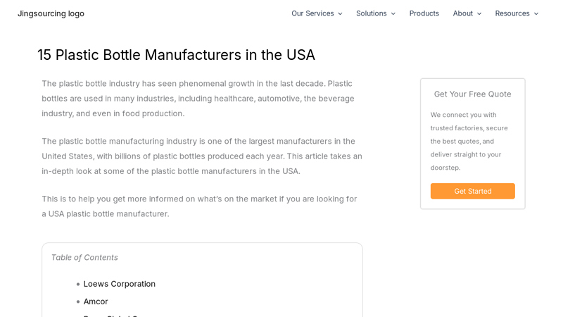 Custom HDPE plastic bottle
