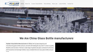 china Custom Sample frosted glass bottle
