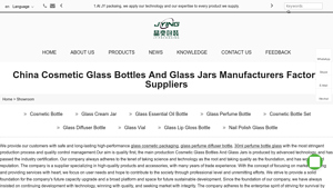 china Custom Sample glass lotion, bottle jar