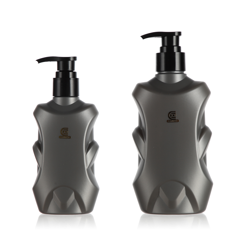 matte black PE bottle