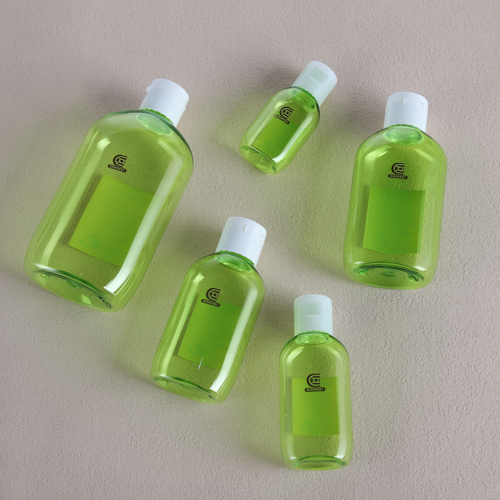 30ml 60ml 100ml 150ml 300ml Clear Green PET Packaging with Flip Cap — изображение 5