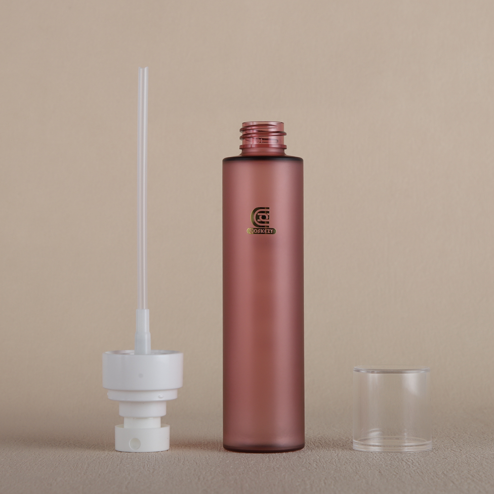 6 Sizes Frosted Empty PET Bottle Cosmetic Containers with Matte Finish for Skincare – Image 7