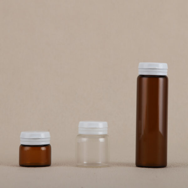 glass sample vials